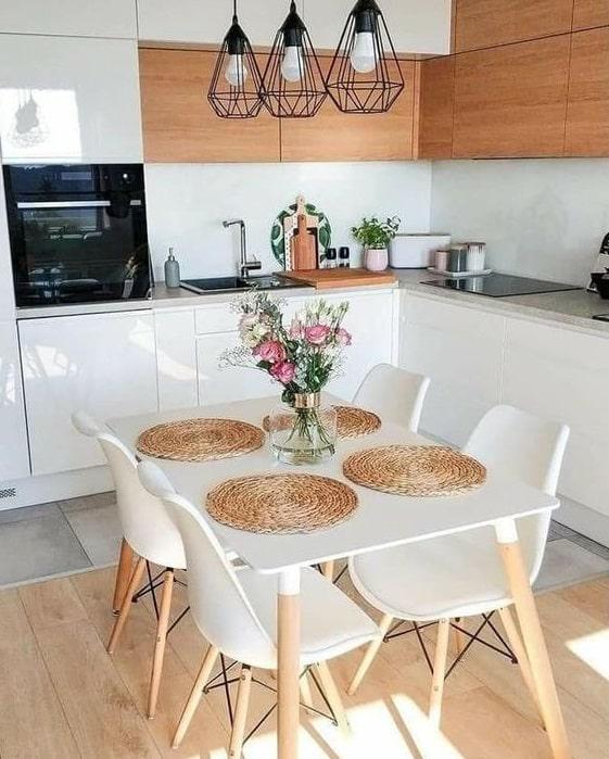 comedores-pequeños-tonos-claros