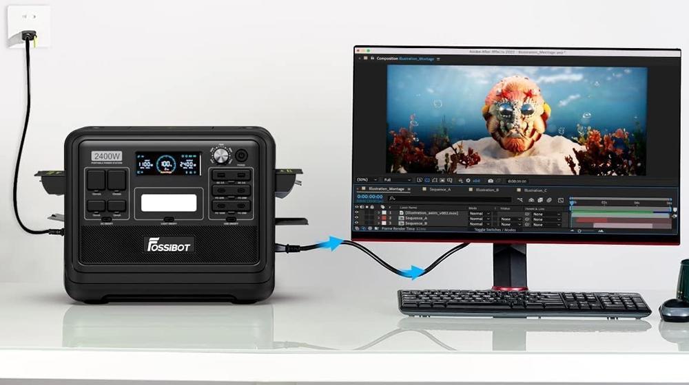 FOSSiBOT F2400 - Modo UPS