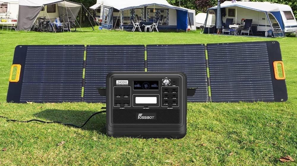 Carga con paneles solares