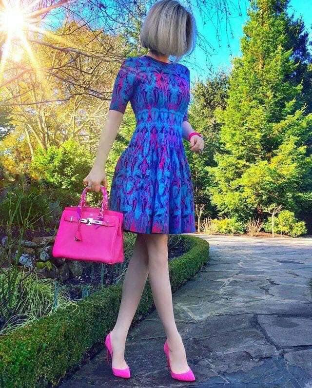 vestidos estampados para primavera - verano para mujeres maduras