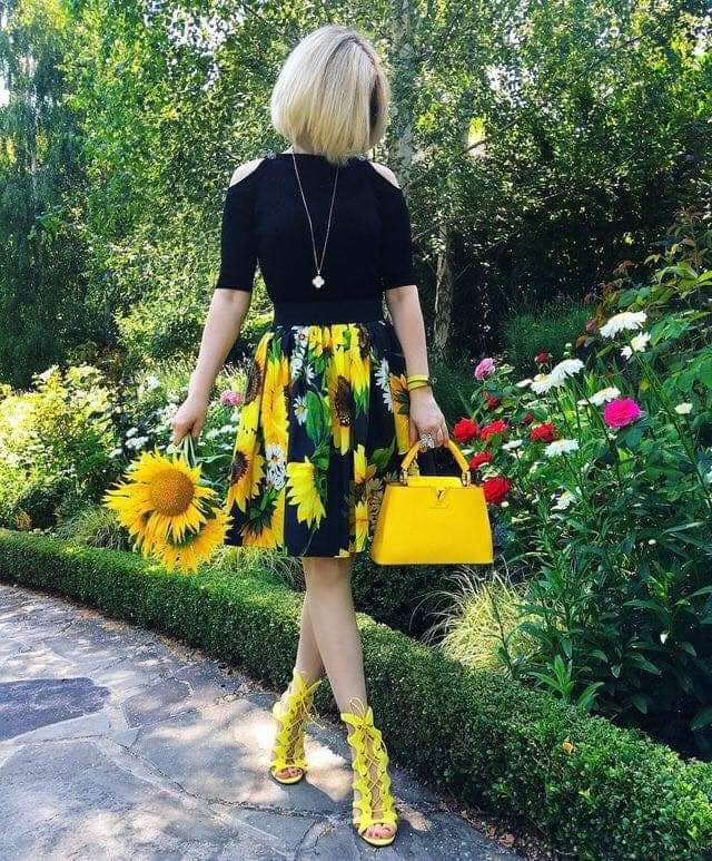 faldas estampadas para primavera verano con flores