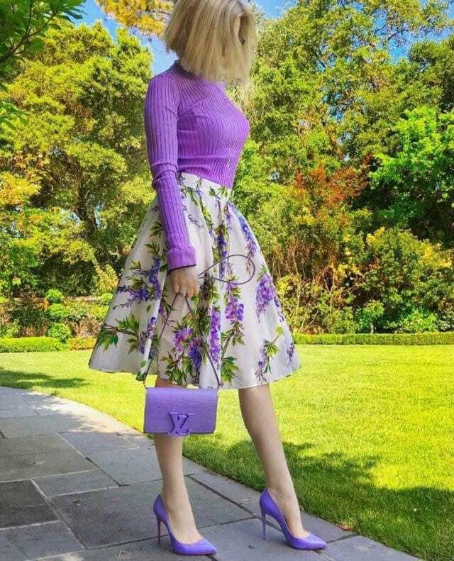 faldas estampadas para primavera verano con flores