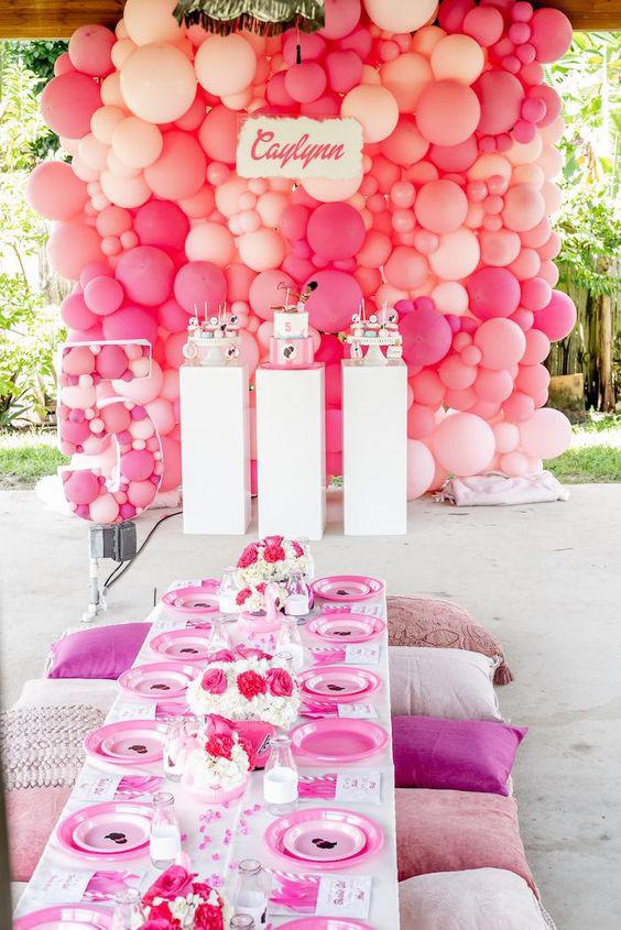 Fiesta temática de Barbie