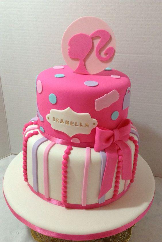 Pastel de Barbie para quince años