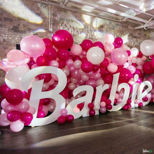 Backdrop para fiesta de xv años de Barbie