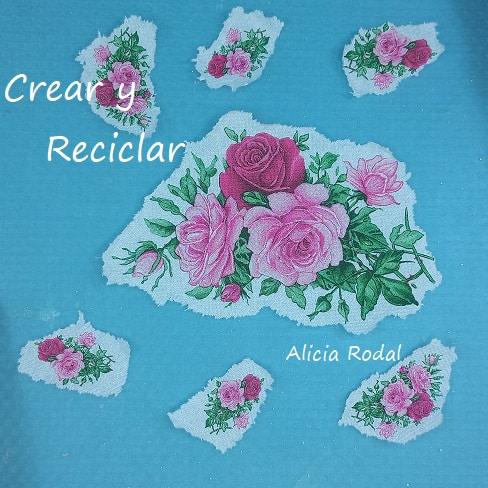 Podemos hacer lindas decoraciones de manualidades para nuestra casa, usando materiales de desecho, que además de decorar nuestra cocina, pueden sernos útiles y prácticas. Como esta preciosa cesta decorada con decoupage y barniz casero, sobre una tabla de cartón imitando las tablas de madera para cortar que usamos en la cocina.