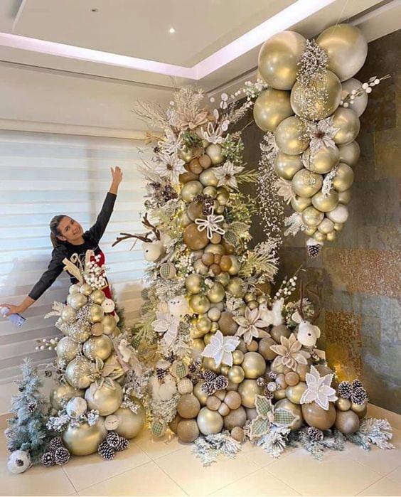 plata champaña color de navidad 