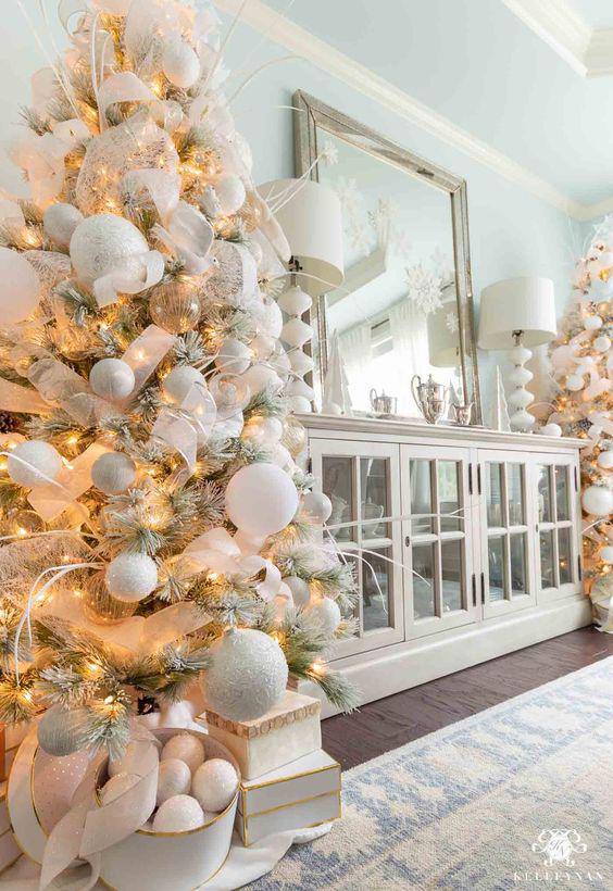 Arbol de navidad total white