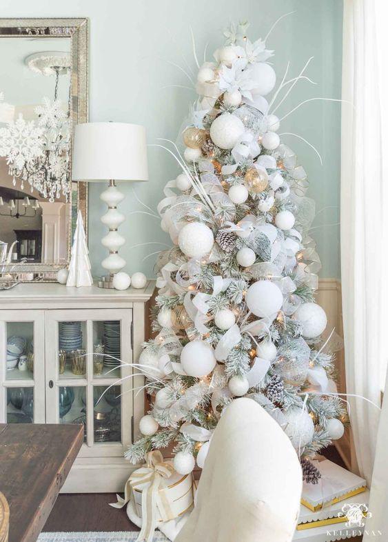 Arbol de navidad total white