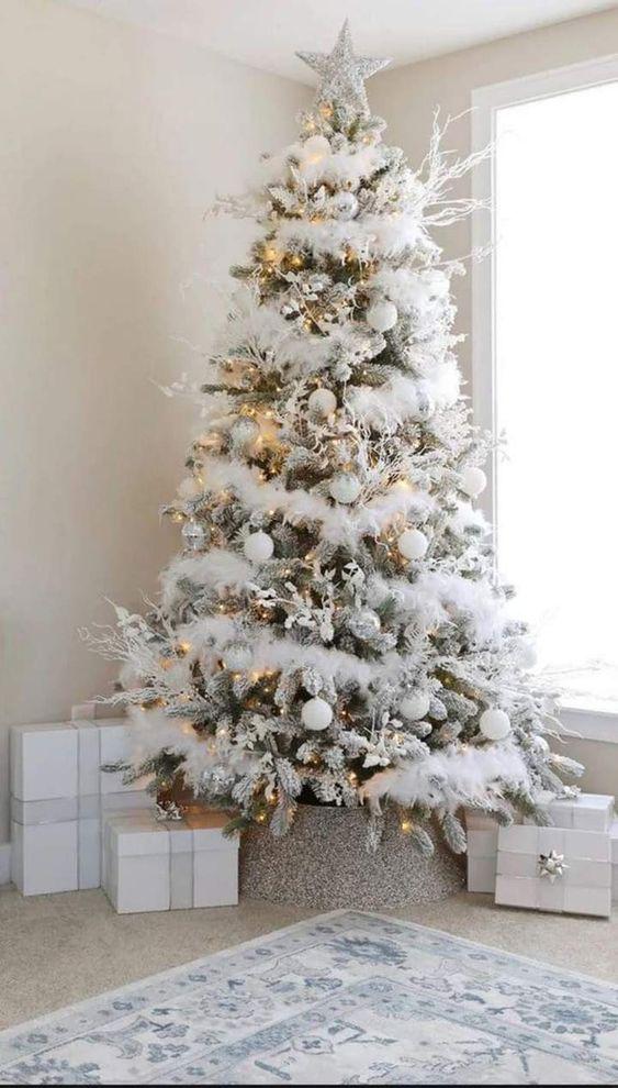 Arbol de navidad total white (2)