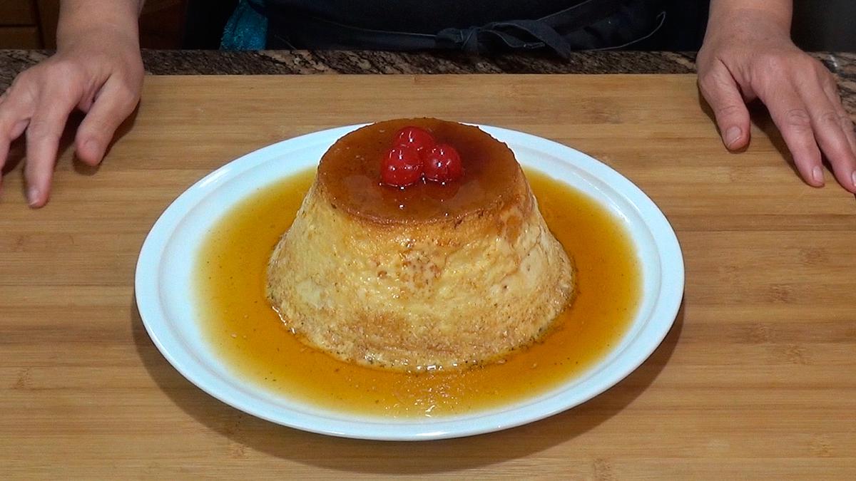FLAN DE LECHE CONDENSADA EN 10 MINUTOS. Sin horno y de tamaño familiar - Loli Domínguez - Foto 6