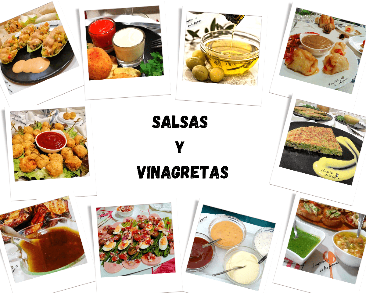 salsas y vinagretas