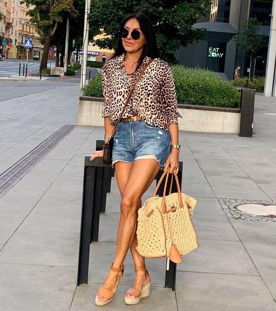 Looks con shorts de mezclilla