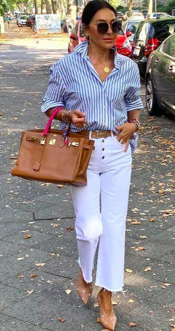 Outfits con pantalones de pierna ancha