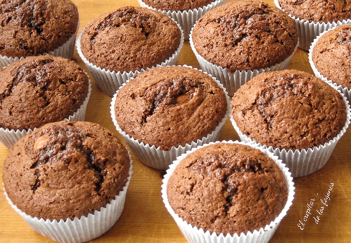 bizcocho de chocolate y queso