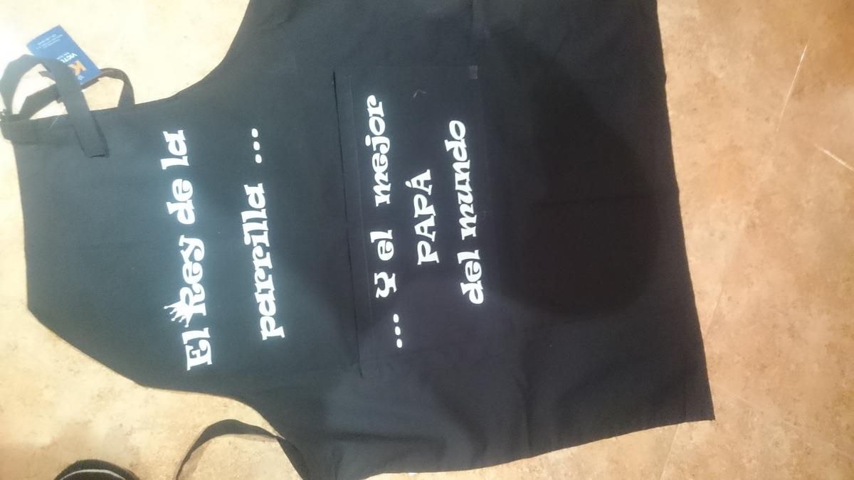 Mandil personalizado