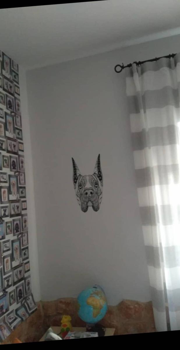 vinilo zentangle pared