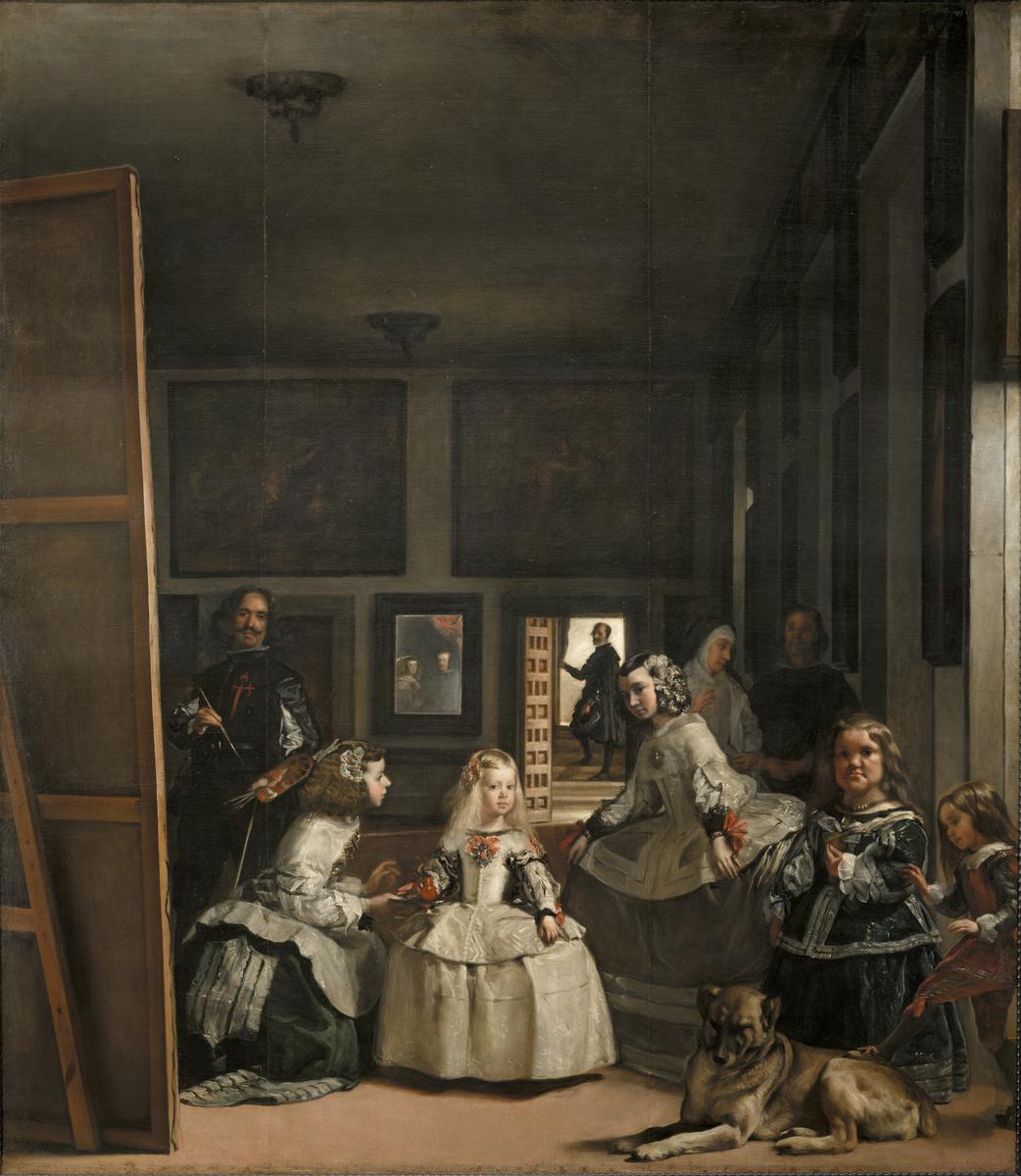 Cuadros famosos con perros en el Renacimiento Las Meninas