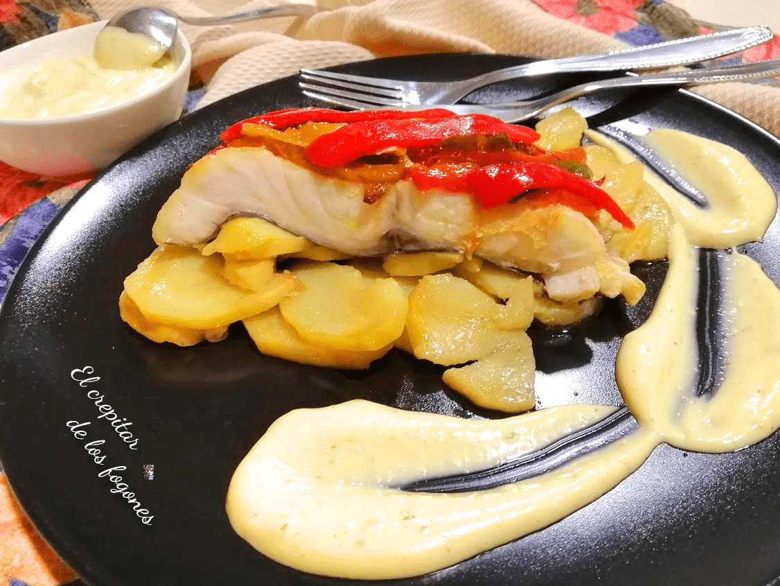 salmón en freidora de aire