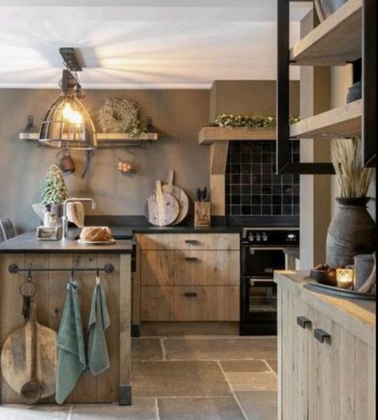 iluminación-cocina-rustica