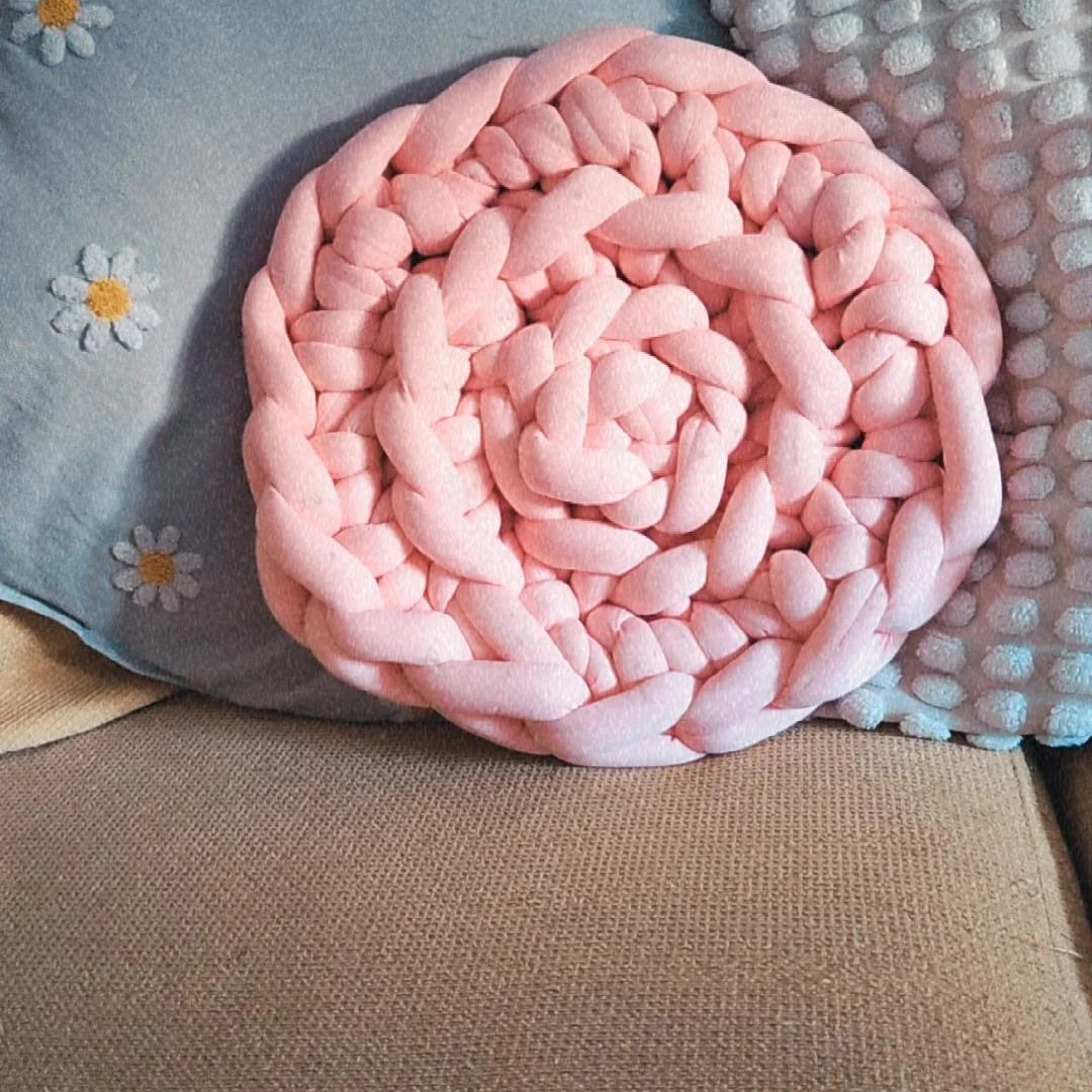 Tejer con las manos sin agujas