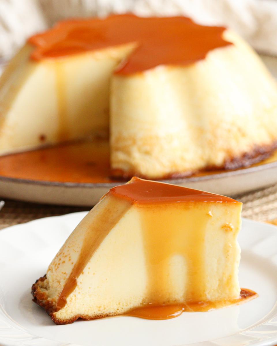 flan napolitano queso crema leche condensada