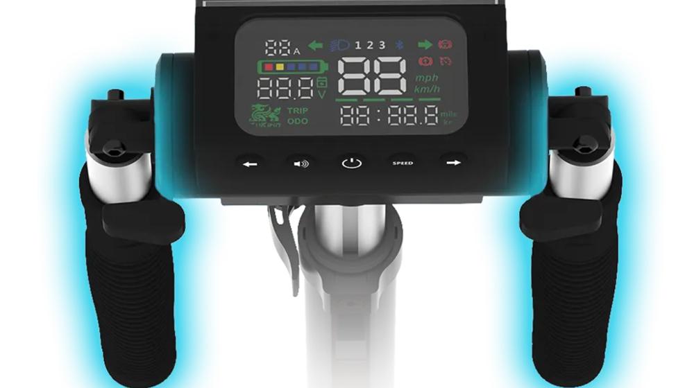 KuKirin S3 Pro - Pantalla y manubrio