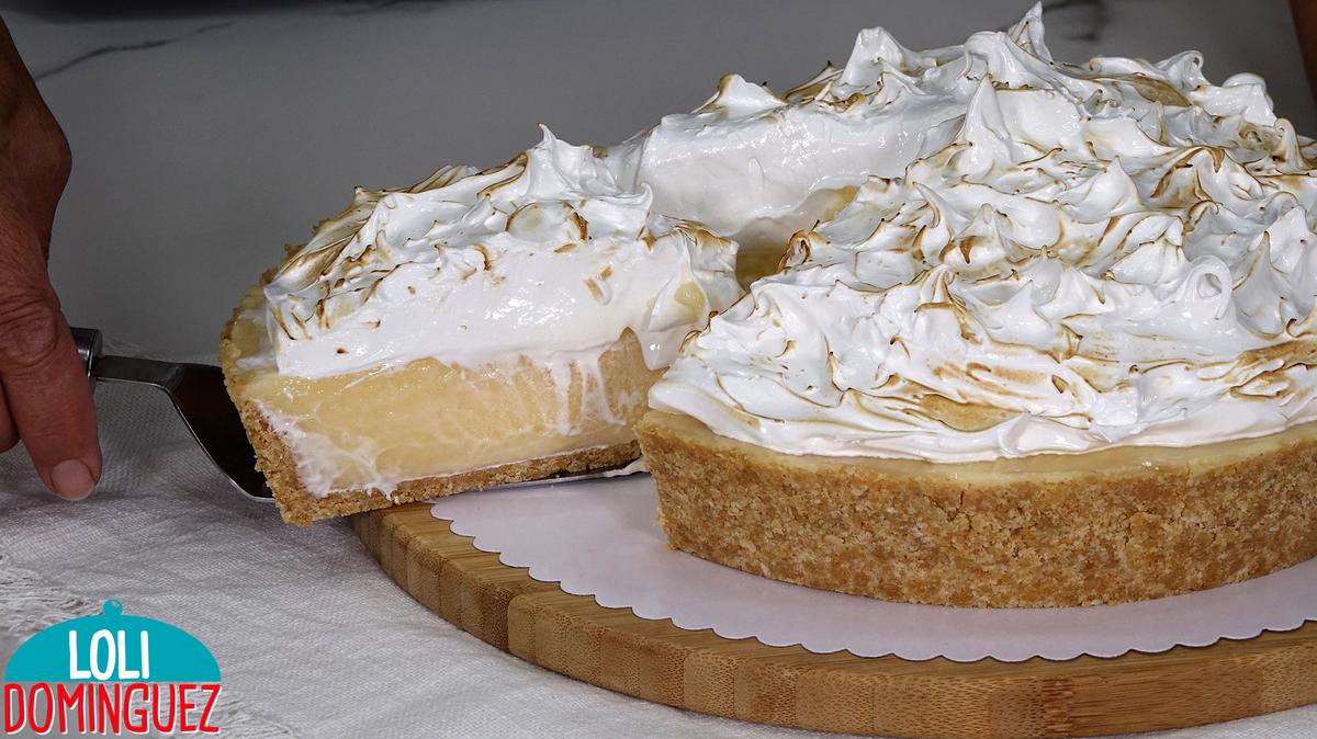 LEMON PIE SIN HORNO - TARTA DE LIMÓN Y MERENGUE. Cremosa y deliciosa tarta que conquistara a todos, queda con un sabor insuperable