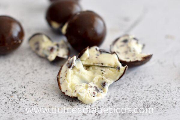 bombones de stracciatella - cremosos
