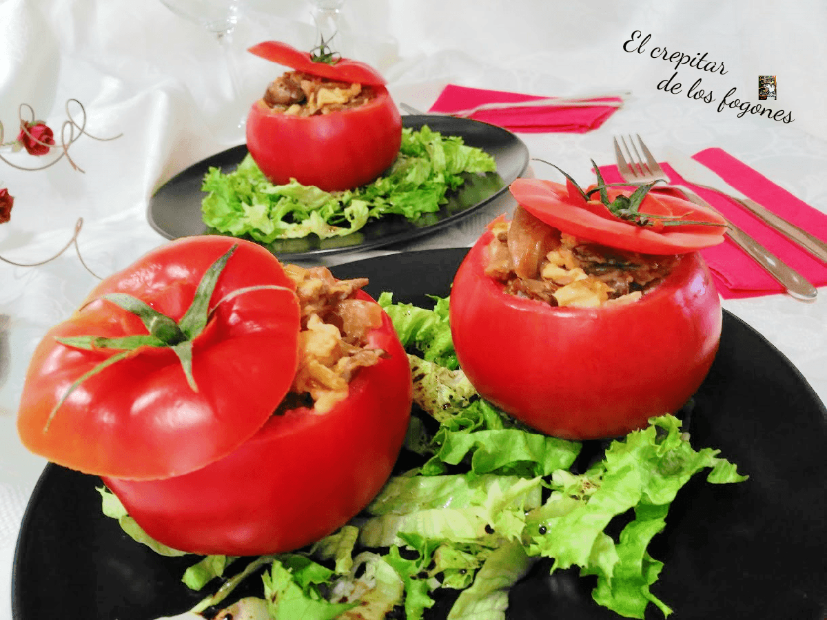 tomates rellenos de carne