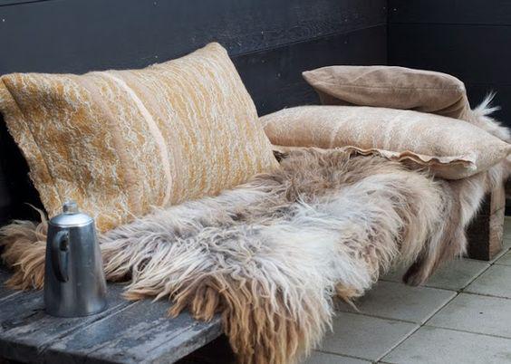 decoralinks - textiles de invierno para el jardin