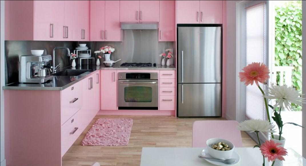 Cocina rosa