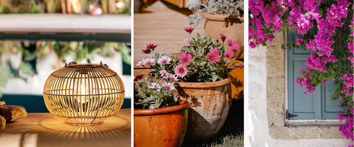 Elementos para decorar un porche de madera