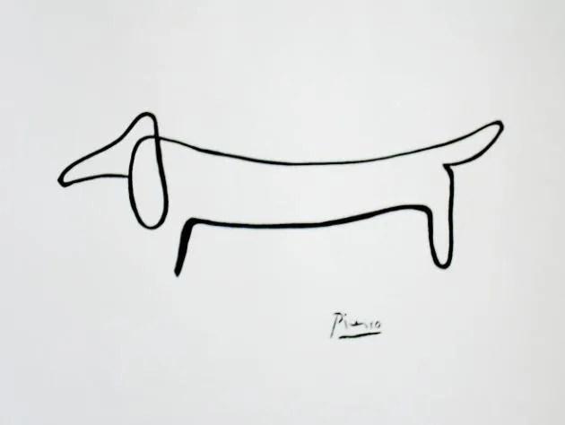 el perro en el arte