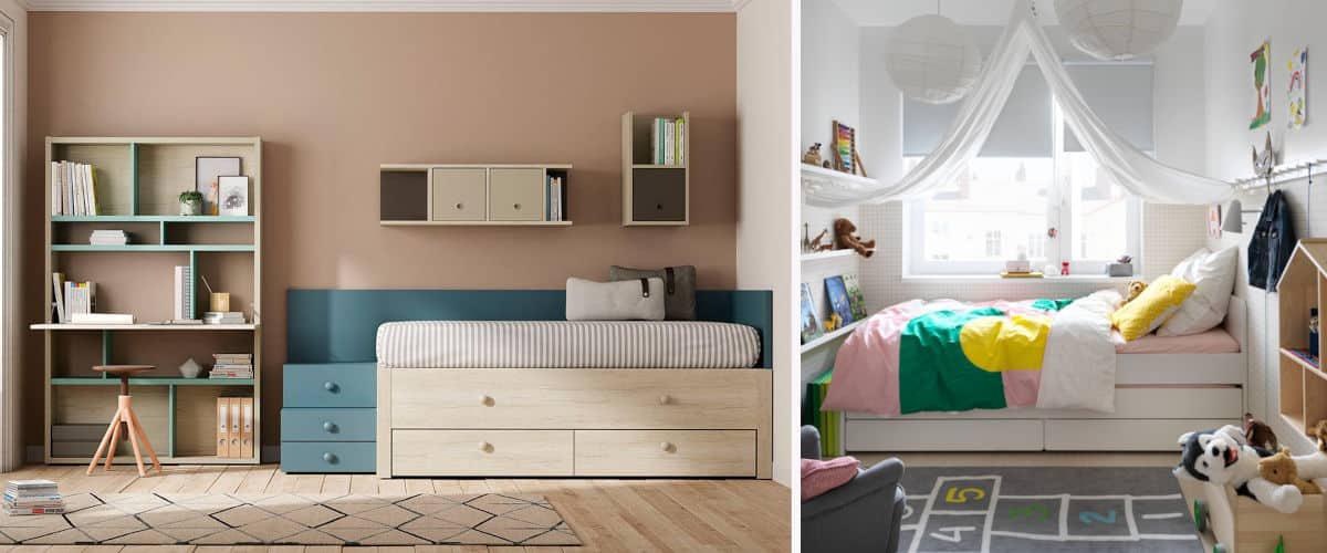 Camas nido con cajones