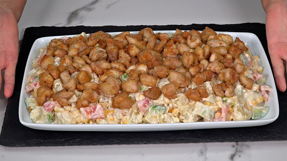 ENSALADA CHEF. Jugosa y deliciosa ensalada con pollo que sin duda hará las delicias de la familia - Loli Domínguez - Foto 7