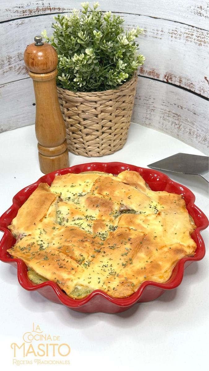 Pastel de patata, jamón y queso La cocina de Masito