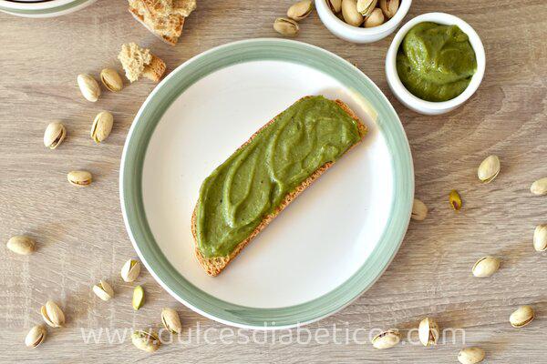 crema de pistacho saludable