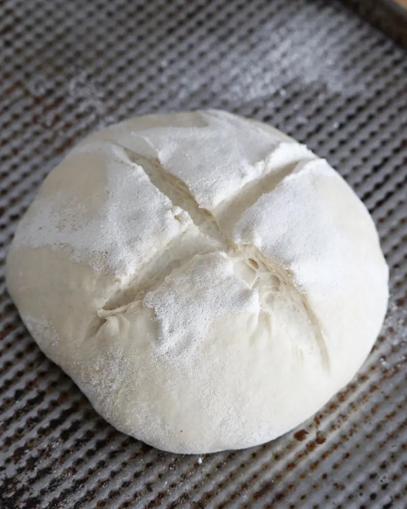 pan casero facil sin amasar corteza dorada