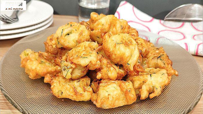 receta facil de buñuelos de calabacin