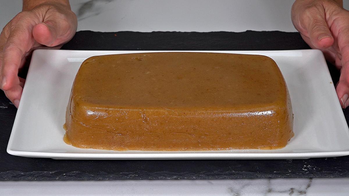 POSTRE DE DULCE DE MANZANA. Postre de otoño, receta fácil y económica que podemos comer sola tal cuál o incluso para preparar alguna tarta o pastel - Loli Domínguez - Foto 7