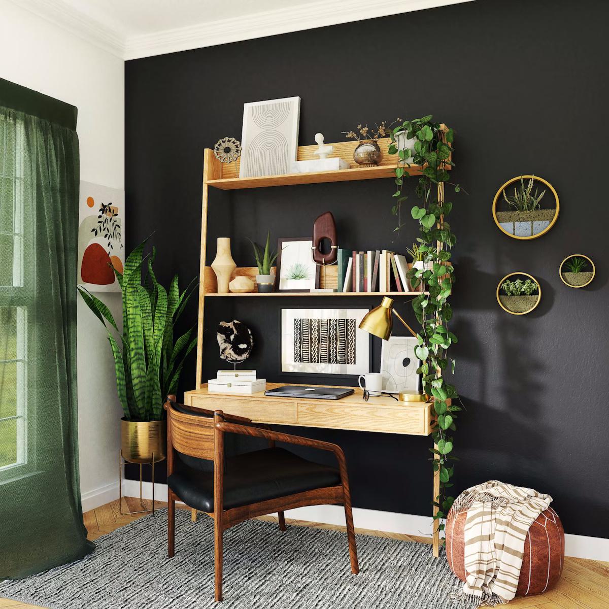 moderno rincon de lectura