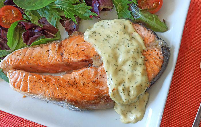 salmon a la plancha