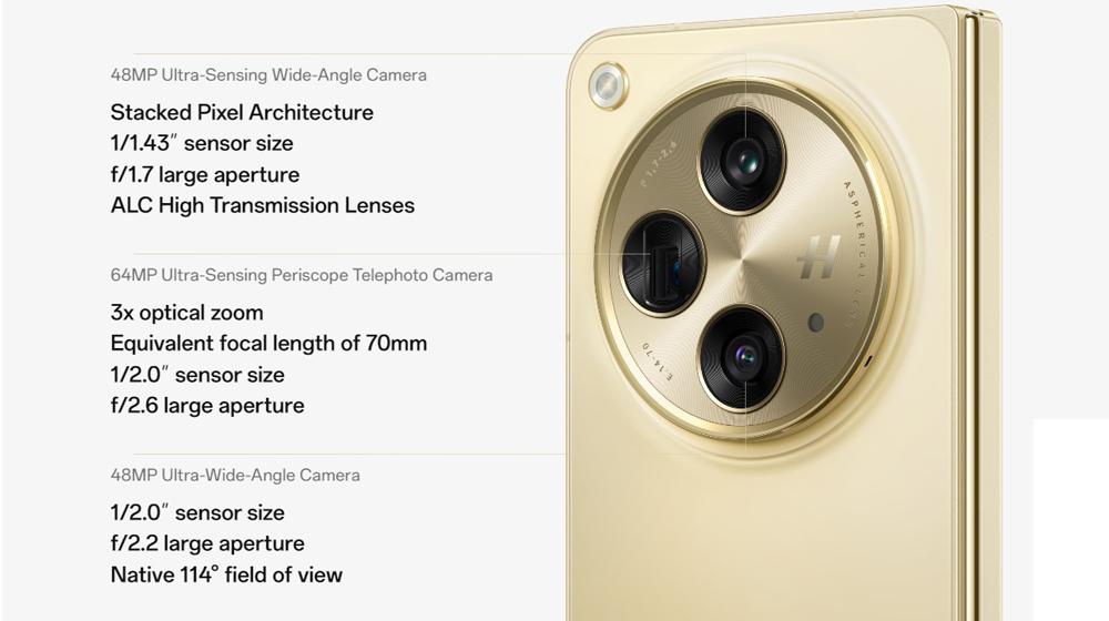 Oppo Find N3 - Cámaras