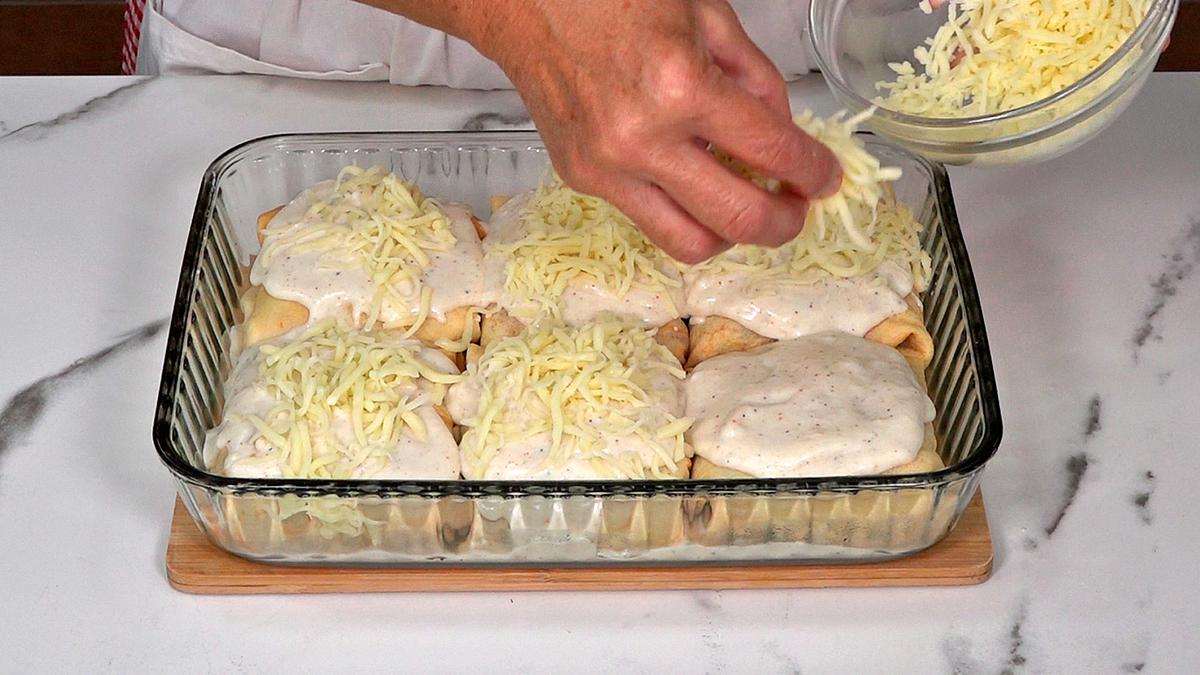 CREPES DE POLLO CON BECHAMEL. Deliciosa combinación de sabores que resulta irresistible - Loli Domínguez - Foto 13