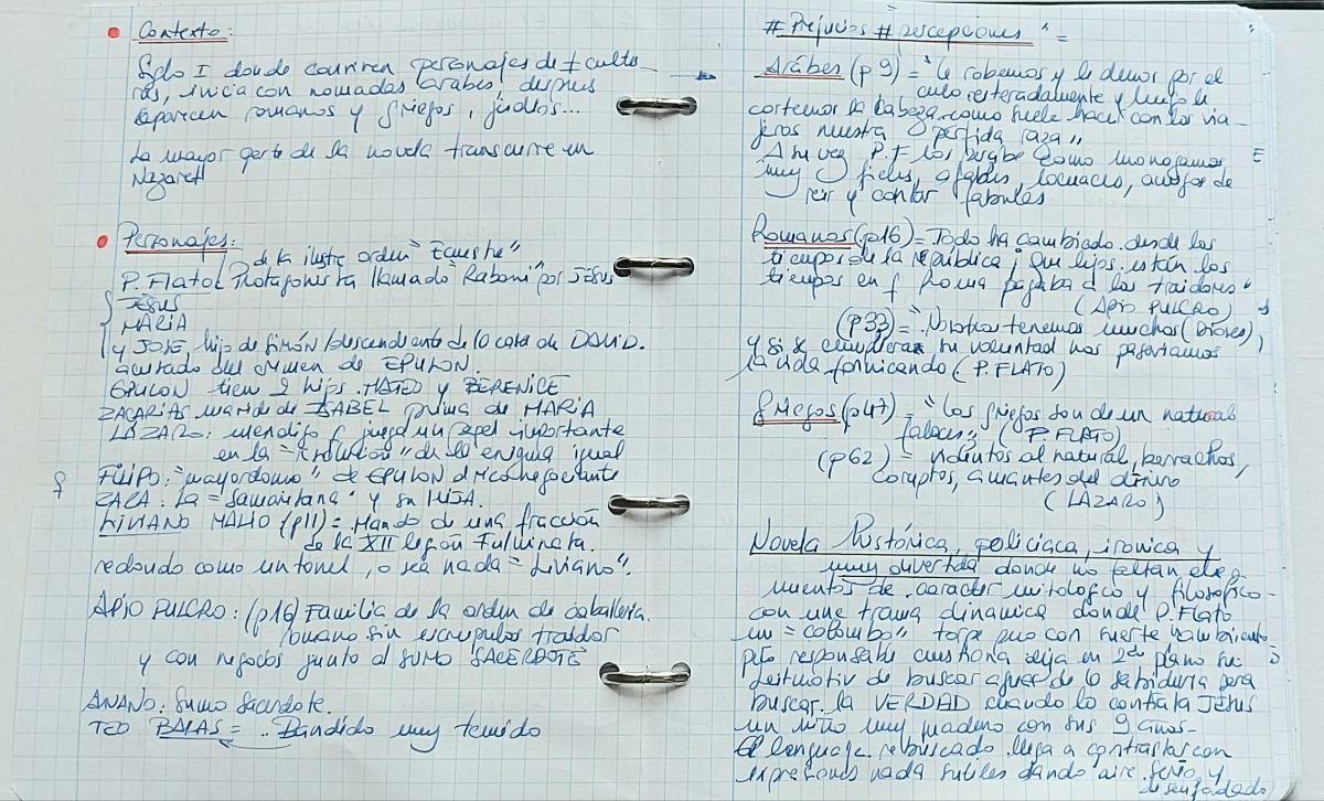 Diario de lecturas Pomponio Flato