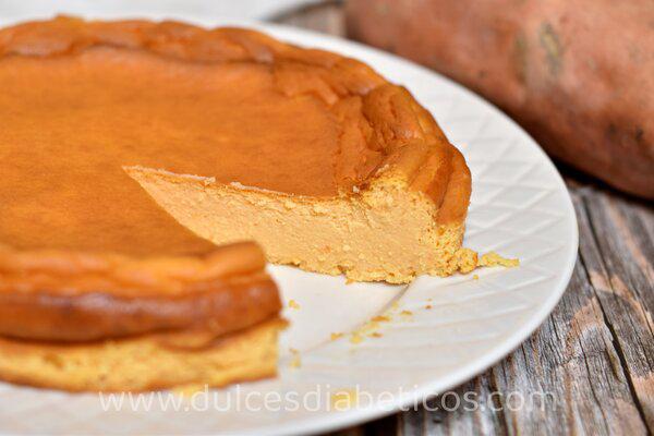 Tarta de queso y batata