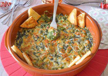 espinacas con bechamel