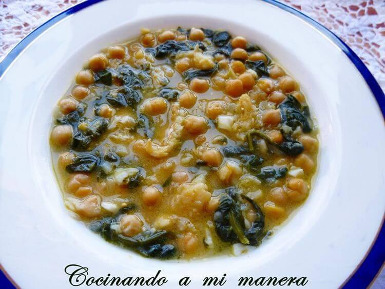 potaje de garbanzos