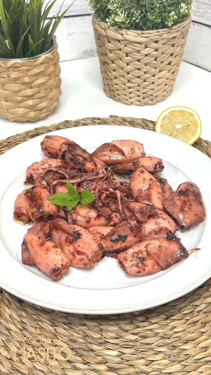 Chipirones al ajillo La cocina de Masito